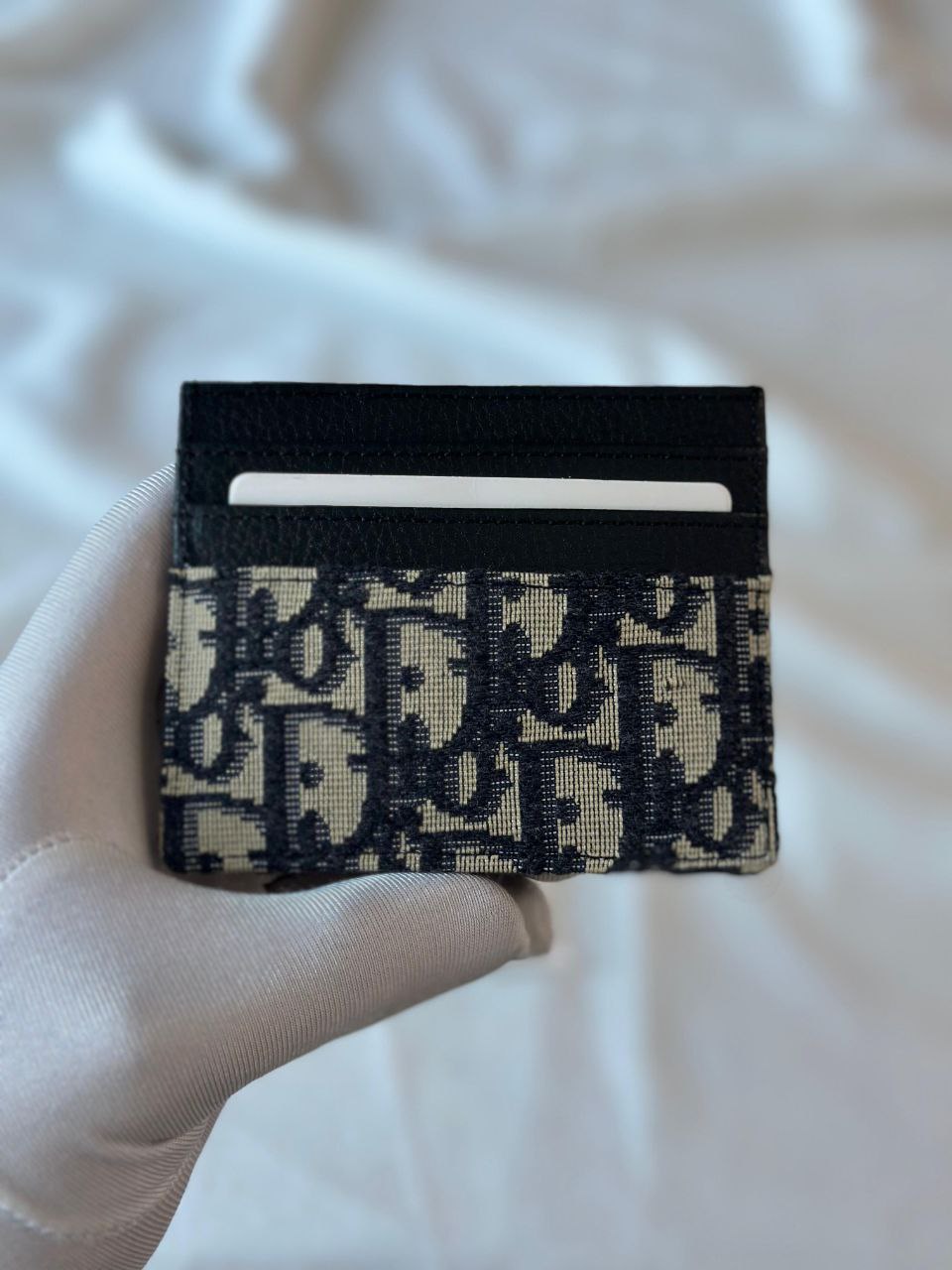 Dior Card Holder with three card slots